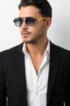 Rayban Ferrari Sarı Saplı İthal Unisex Gözlük G4250-VLL Sarı