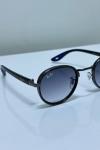 Rayban Ferrari Yuvarlak Mavi Saplı İthal Unisex Gözlük G4310-VLL Siyah