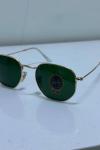 Rayban Gold Çerçeve Yeşil Cam İthal Erkek Gözlük G4322-ILY Gold