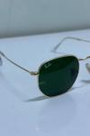Rayban Gold Çerçeve Yeşil Cam İthal Erkek Gözlük G4322-ILY Gold