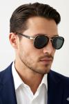 Rayban Damla Gold Çerçeve Siyah Cam İthal Erkek Gözlük G4331-VLL Gold