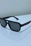 Prada Siyah Oval İthal Erkek Gözlük G4343-VLL Siyah