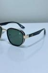 Ray-Ban Scuderia Ferrari Silver-Green Unisex Güneş Gözlüğü G4352-VLL Yeşil