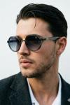 Rayban Altıgen Şeffaf-Füme İthal Unisex Gözlük G4371-VLL Füme