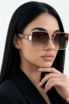 Gucci Kahverengi İthal Kadın Gözlük G4386-VLL Kahverengi