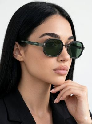 Lacoste Yeşil İthal Unisex Gözlük G4387-VLL Yeşil