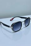 Rayban Ferrari Gümüş Çerçeve Füme Cam Unisex Gözlük G4402-VLL Siyah