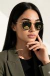Rayban Hexagonal Flat Lenses İthal Kadın Gözlük G4404-VLL Gold