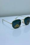 Rayban Hexagonal Flat Lenses İthal Kadın Gözlük G4404-VLL Gold