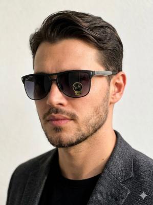 Rayban Navigator Gümüş İthal Erkek Güneş Gözlüğü G4408-VLL Siyah