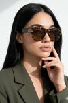 Louis Vuitton Leopar Mega İthal Kadın Gözlük G4409-VLL Leopar