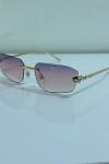 Cartier Pembe İthal Kadın Gözlük G4418-ILY Pembe