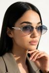 Gucci Crsytal Blue Rose Gradient İthal Kadın Gözlük G4454-VLL Diğer