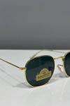 Rayban Hexagonal Classic Gold İthal  Unisex Gözlük G4458-VLL Gold