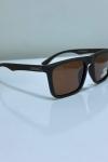 Prada PS B08S Polarize Cam Kahverengi İthal  Erkek Gözlük G4487-VLL Kahverengi