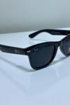 Rayban New Wayfarer Kemik Çerçeve 49 EKARTMAN unisex Gözlük G4489-VL Siyah