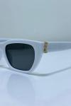 YSL Cat Eye Beyaz İthal Kadın Gözlük G4491-VLL Beyaz