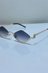 Gucci GG1604S Füme İthal Kadın Gözlük G4492-VLL Füme