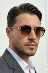 Rayban Ferrari Round İthal Unisex Gözlük G4506-VLL Kahverengi