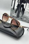 Rayban Ferrari Round İthal Unisex Gözlük G4506-VLL Kahverengi