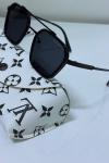Louis Vuitton Siyah İthal Unisex Gözlük G4543-VLL Siyah