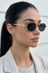 Miu Miu Gold Kasa İthal Kadın Gözlük G4548-VLL Gold