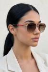 Prada Kahverengi İthal Unisex Gözlük G4550-VLL Kahverengi