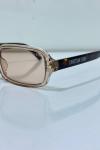 Dior Pacific S3I 10A0 Şeffaf Pembe İthal Kadın Gözlük G4563-VLL Pudra