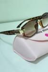 Miu Miu Leopar İthal Kadın Gözlük G4573-VLL Leopar
