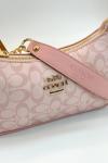 Coach Teri Signature Pembe Omuz Çantası VLT-417 Pembe