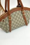 Gucci Ophidia Kahverengi GG Monogram Kadın El ve Omuz Çantası VLT-427 Kahverengi