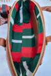 Gucci Ophidia Kahverengi GG Monogram Kadın El ve Omuz Çantası VLT-427 Kahverengi