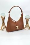 Tod s T Timeless Taba Deri Hobo Omuz Çantası VLT-436 Taba