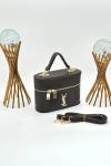 Saint Laurent Gaby Vanity Acı Kahve Kapitone Deri Kadın El ve Omuz Çantası VLT-459 Acı Kahve