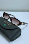 Gucci Oval Frame Leopar İthal Kadın Gözlük G4605-VLL Leopar