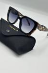 Prada PR 15WS Leopar Desenli Kadın Güneş Gözlüğü G4637-ILY Leopar