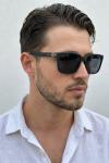 Cartier Polarized Siyah İthal Erkek Gözlük G4648-ILY Siyah