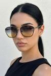 Miu Miu Square Renkli Cam İthal Kadın Gözlük G4658-ILY Diğer