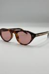 Prada B15S Leopar Pembe Cam İthal Unisex Gözlük G4661-ILY Leopar