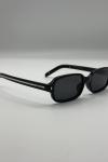 Prada PR A02V Gümüş Unisex Gözlük G4672-ILY Siyah