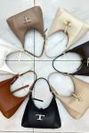 Tod s T Timeless Siyah Deri Hobo Omuz Çantası VLT-473 Siyah