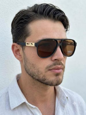Lacoste Polarized Pilot Model Kahverengi İthal Erkek Gözlük G4676-ILY Kahverengi