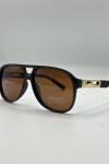 Lacoste Polarized Pilot Model Kahverengi İthal Erkek Gözlük G4676-ILY Kahverengi