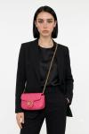 Gucci GG Pembe Marmont Matelasse Mini Omuz Çantası VLT-479 Pembe