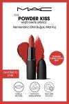 Mac Powder Kiss Hazy Matte Lipstick Nemlendirici Etkili Buğulu Mat Ruj - Devoted To Chili Diğer