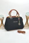 Michael Kors Taba Dokuma Kumaş Tasarım Kadın Kol Çantası VLT-495 Taba
