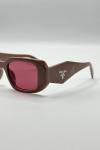 Prada PR 15 Pembe İthal Kadın Gözlük G4685-EMN Pembe