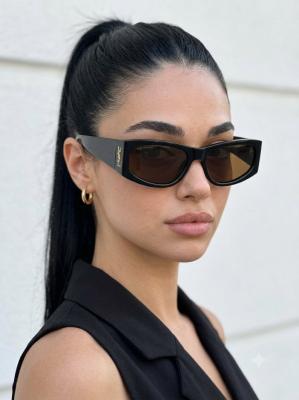 YSL Kahverengi SL M140 Kadın Güneş Gözlüğü G4694-EMN Kahverengi