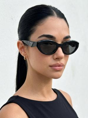Prada Symbole PR 26ZS Siyah Kadın Gözlük G4711-CN Siyah