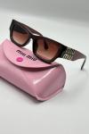 Miu Miu MU 09WS Kahverengi Kadın Gözlük G4721-CN Kahverengi